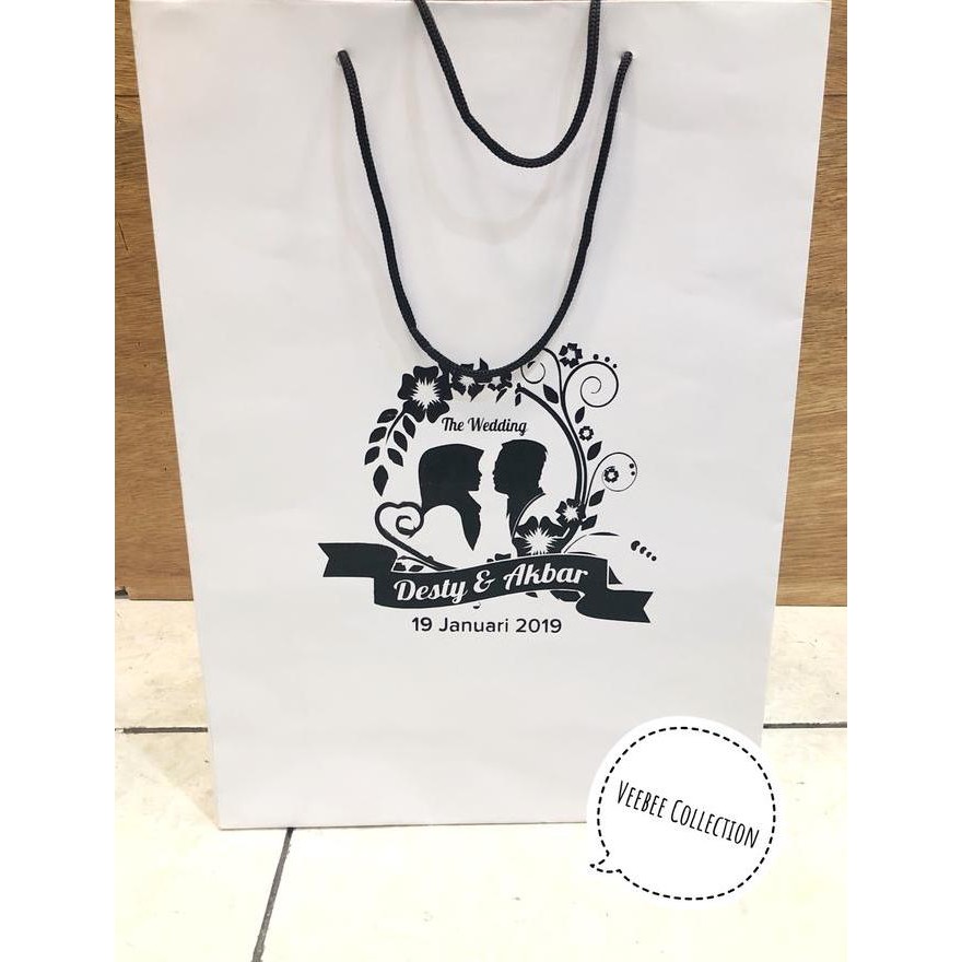 >*>*>*>*] Sablon paperbag/ sablon tas kertas/ sablon kertas/ print label tas