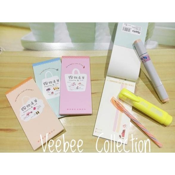 

:=:=:=:=] SALE! shopping list/ kertas list belanja