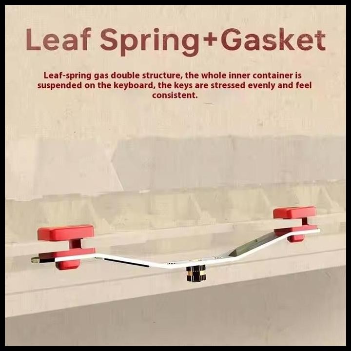 Terlaris ILovBee B98 Tri Mode RGB Wireless Full Layout Mechanical Keyboard Best Seller