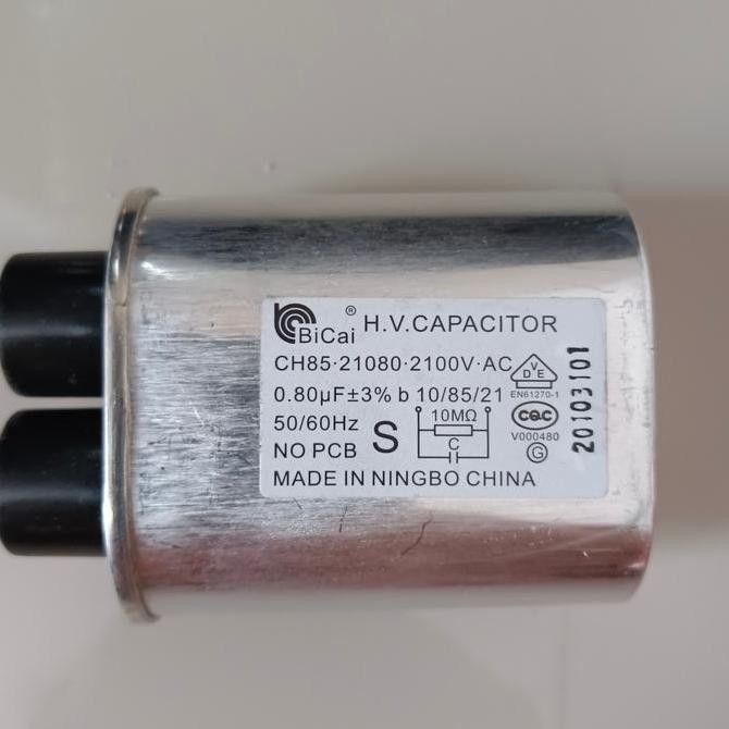kapasitor microwave 2100 V AC 0.80 UF original asli