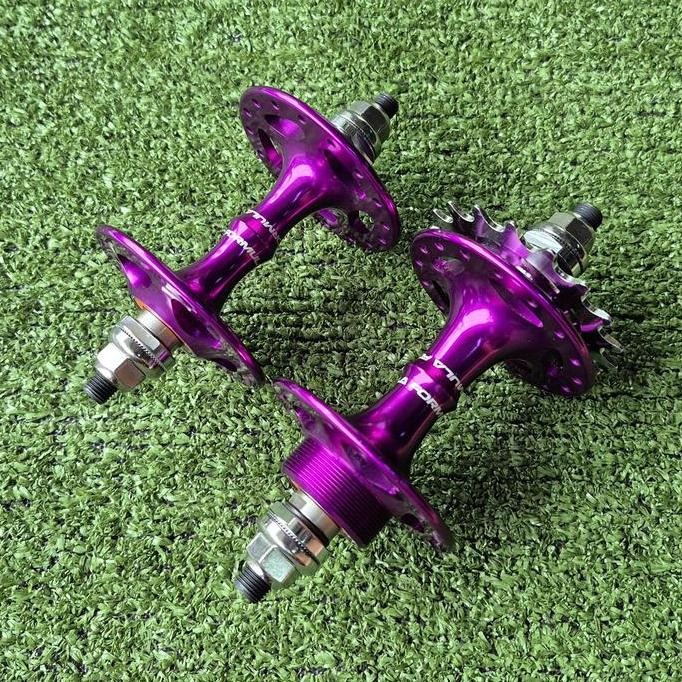 HUB FREEHUB FORMULA FIXIE BMX 32H BEARING COG LOCKRING UNGU TAIWAN