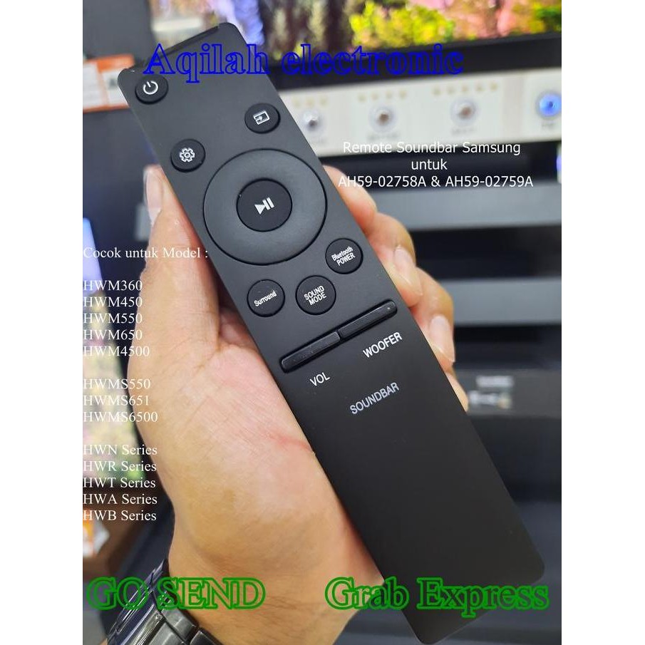 Remote Soundbar Samsung Grade original AH59-02758A & AH59-02759A murah