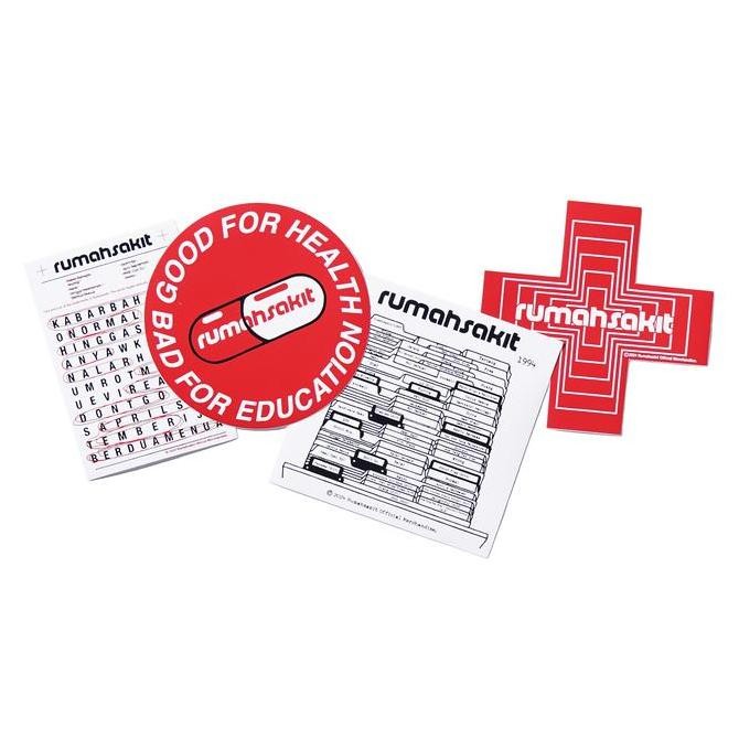 

baru STICKER PACK 1st Collection Official rumahsakit