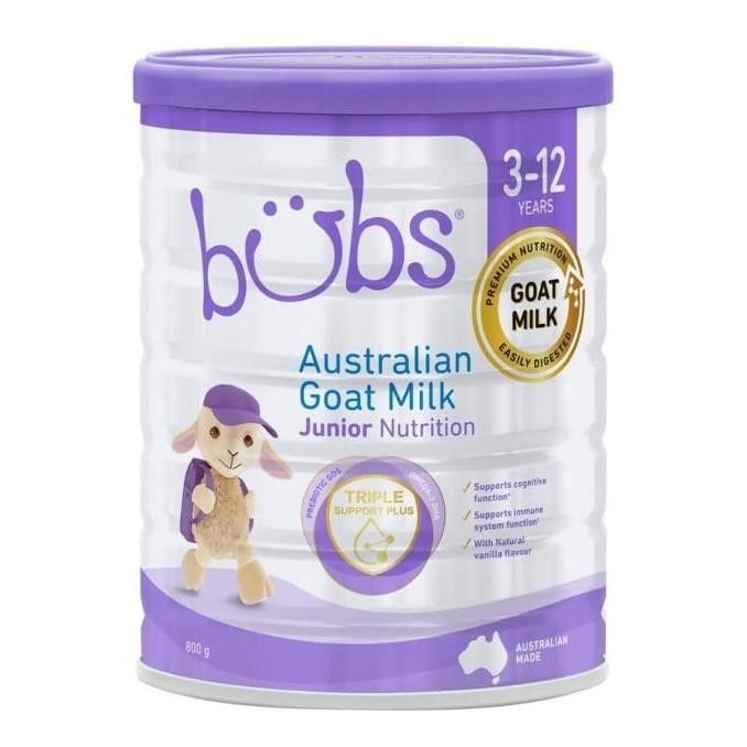 

Bubs Organic Australian Goat Milk Stage 4 Junior Nutrition Drink 800G