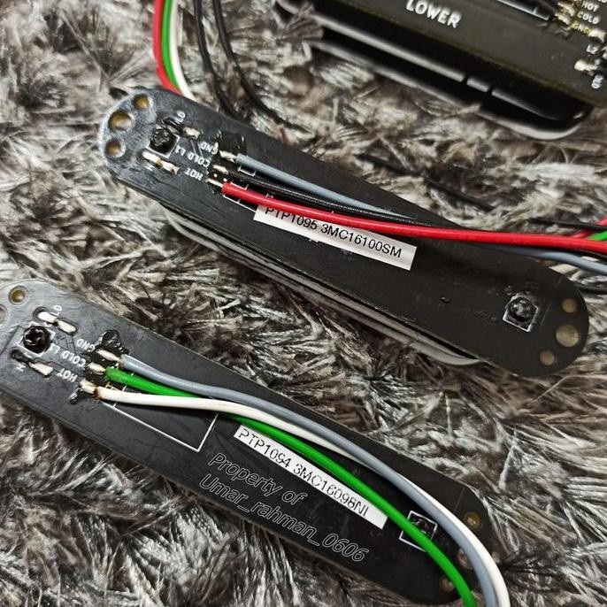 baru Ibanez AZ Essentials AZES-40 HSS Pickup Set NOT Dimarzio EMG Duncan