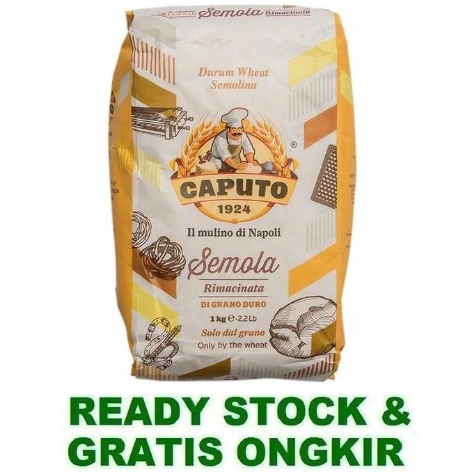 

CAPUTO SEMOLA DURUM WHEAT SEMOLINA FLOUR 1KG - TEPUNG GANDUM