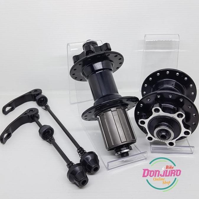 Hub FreeHub Jangkrik Sepeda Alloy 32 H bearing quick release