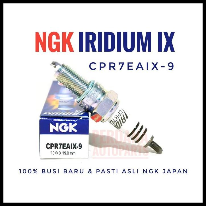 TERMURAH BUSI MOTOR CPR6EAIX9 CPR7EAIX9 CPR8EAIX9 CPR9EAIX9 ASLI NGK IRIDIUM IX
