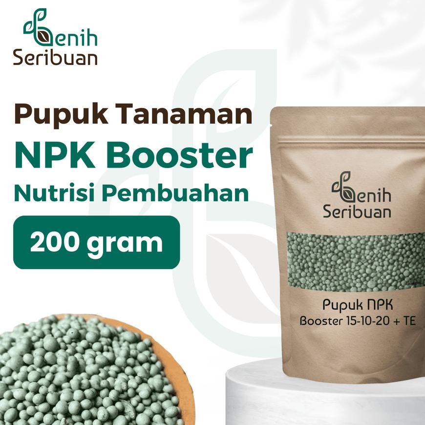Benih Seribuan - PUPUK NPK BOOSTER 15-10-20 +TE 200gr CAP TAWON