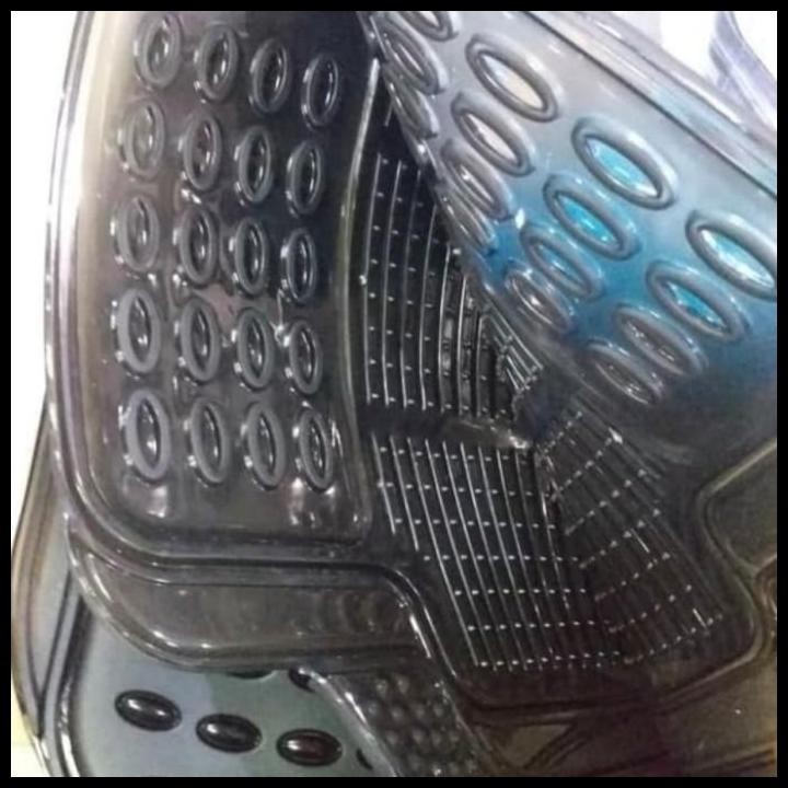 TERMURAH KARPET KARET 3 POTONG SMOKE HITAM TRANSPARAN MOBIL CALYA 