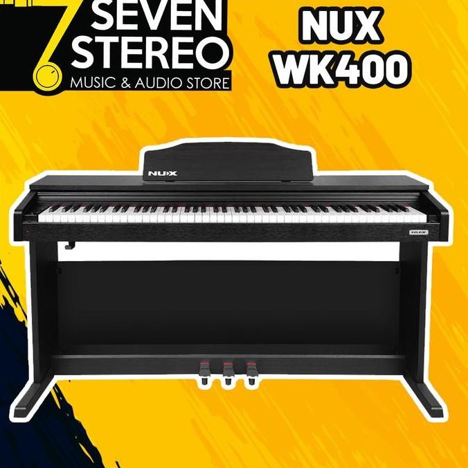 baru Nux WK400 WK-400 WK 400 Digital Piano