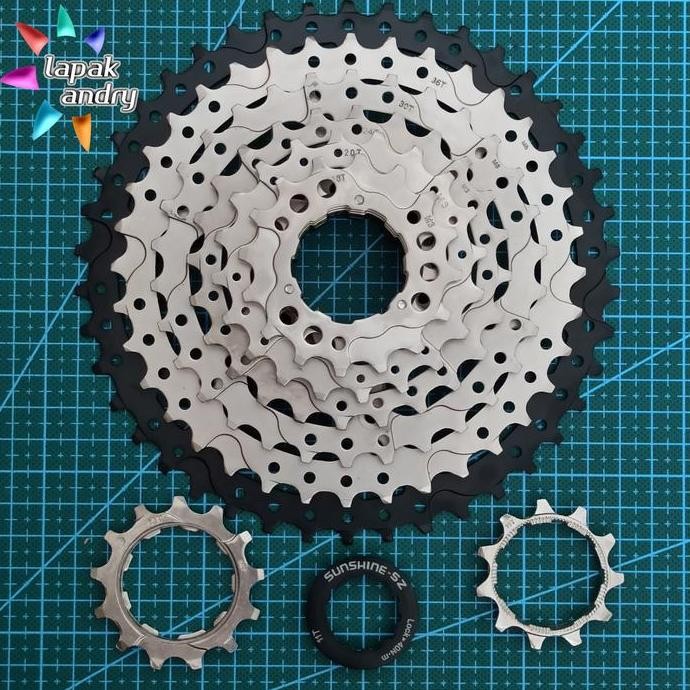 Sprocket 8 Speed Sproket 8 Speed 11-42T 11T - 42T Sunshine bukan RAZE