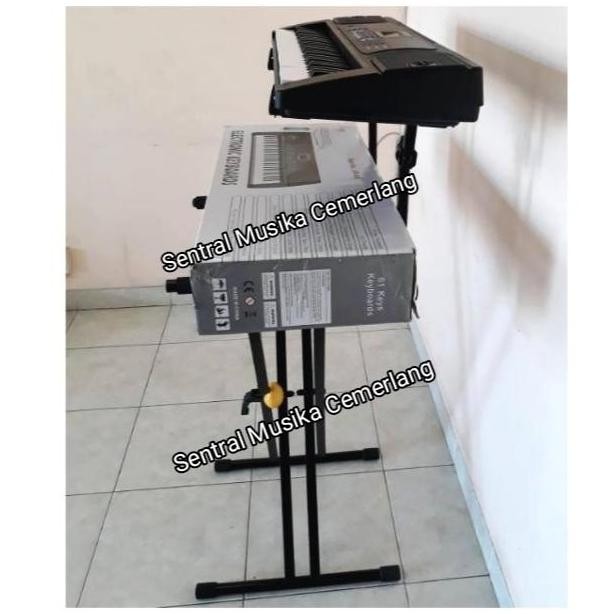 baru Stand Keyboard Double 2 Susun Import K-582