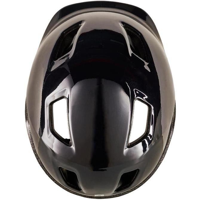 Decathlon Btwin Helm Sepeda Anak 100 - Hitam - 8737453
