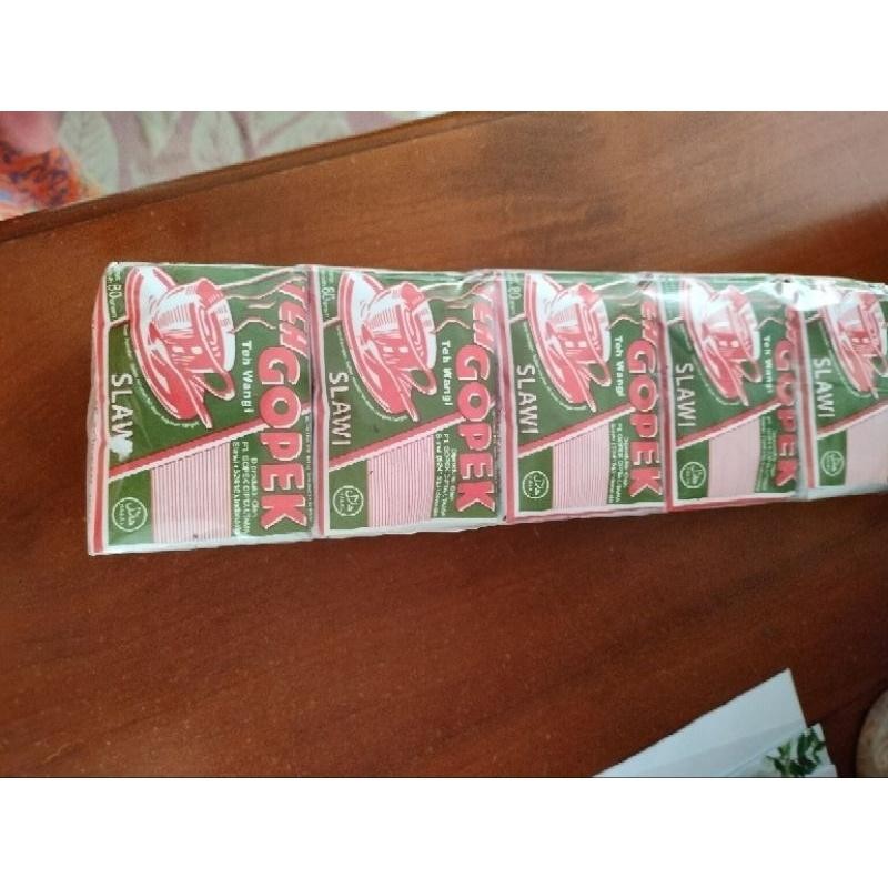

FM Teh Gopek 1 slop (5 biji x 80 gram ) | Teh gopek slawi | Teh angkringan | Teh Solo