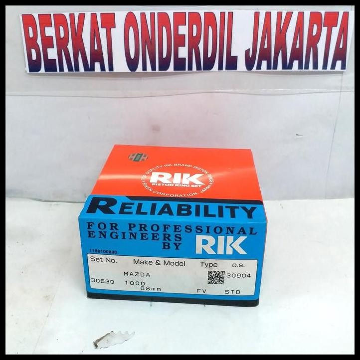 BEST DEAL RING PISTON DAIHATSU TAFT BENSIN 30530-STANDAR "RIK" 