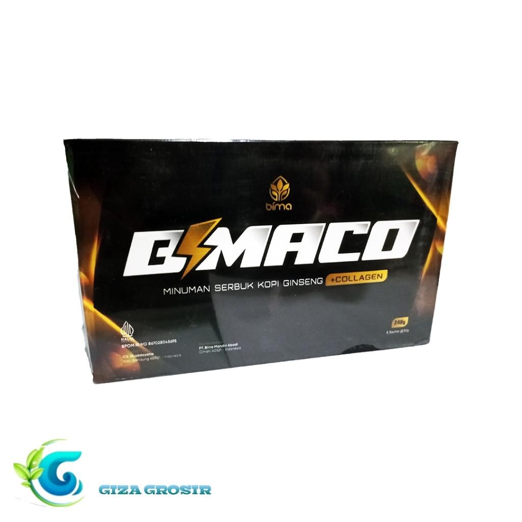 

FM BIMACO 8 Sachet Serbuk Kopi Ginseng dan Collagen Energy Booster Untuk Stamina dan Cegah Penuaan Dini