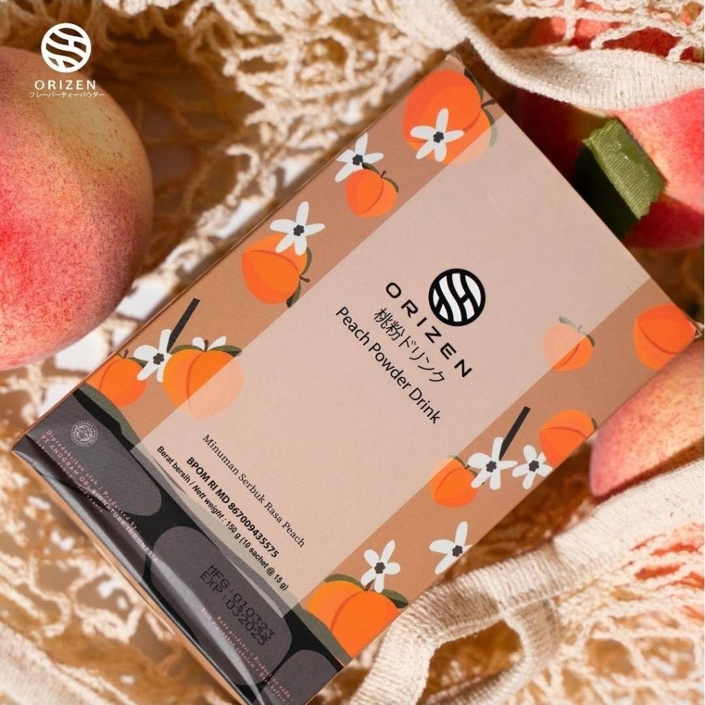 

FM Orizen Peach Detox Tea 1Box 10Sachet