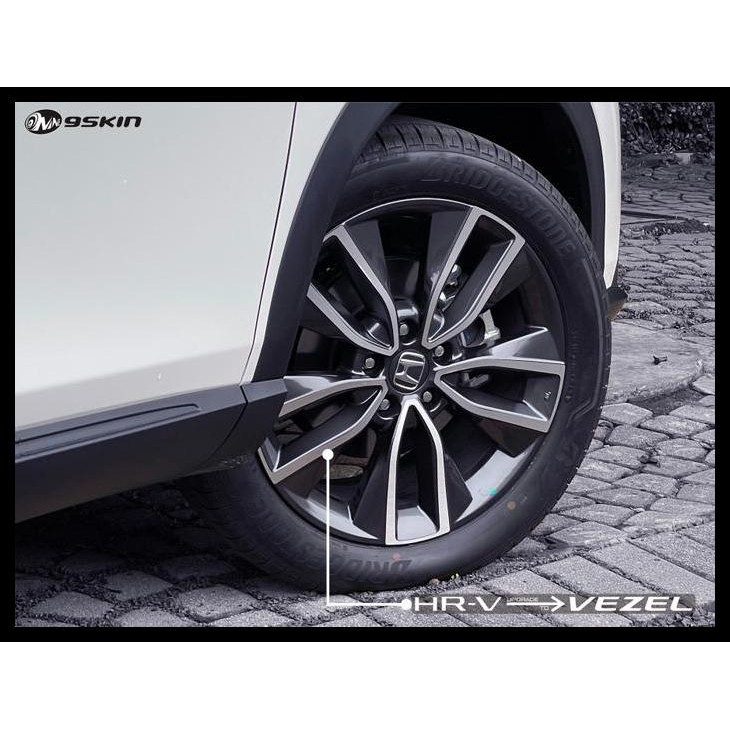 TERBARU GARSKIN VELG HONDA NEW HRV RS SE 2022 GEN 3 - TITANIUM SILVER 