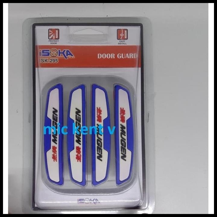 DISKON DOOR GUARD PELINDUNG PINTU MUGEN BIRU MOBIL BRIO 