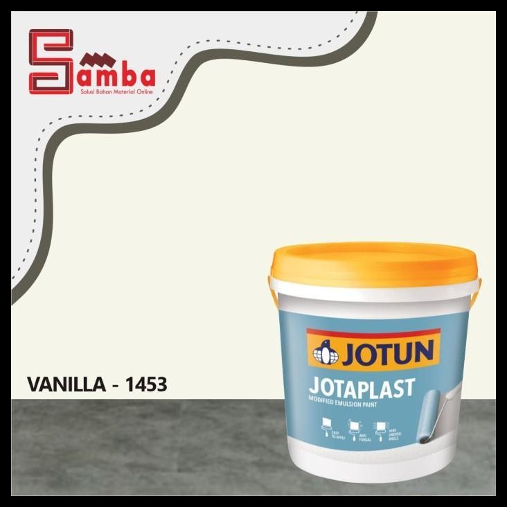 GRATIS ONGKIR JOTUN 1453 VANILLA JOTAPLAST 26KG / CAT TEMBOK INTERIOR 