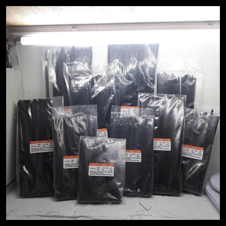 

GRATIS ONGKIR KABEL TIES SIZE 4,8 X 400 !!!!!!