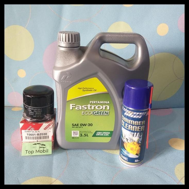 GRATIS ONGKIR PAKET OLI FASTRON ECO 0W-20 AYLA AGYA CALYA SIGRA AVANZA XENIA LUXIO 3 