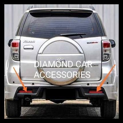 TERBARU LAMPU REFLEKTOR LED BEMPER BELAKANG NEW RUSH TERIOS 