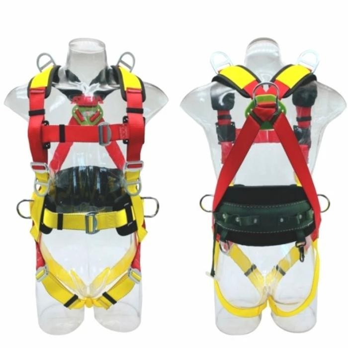 Body Harness Safety Adela Hrw 4503 / Full Body Harness / Safety Harnes Original Dan Terpercaya