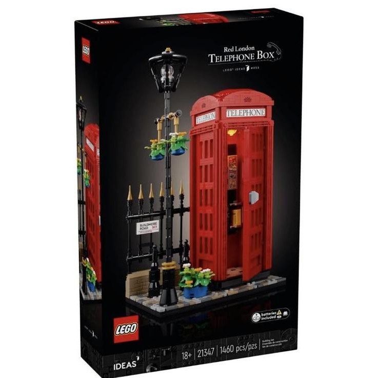 

Lego 21347 Red London Telephone Box ORIGINAL BRAND NEW IN BOX