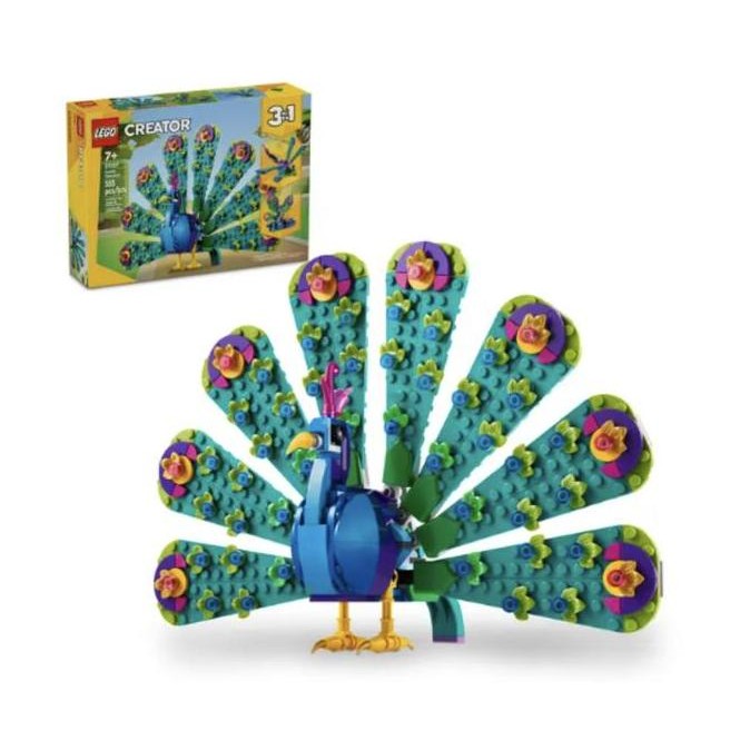 

Lego 31157 Creator 3in1 Exotic Peacock ORIGINAL