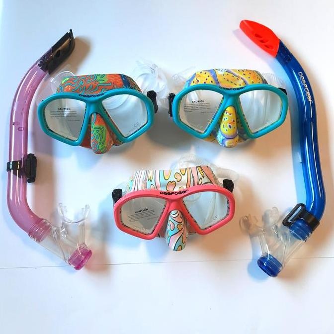 Masker Snorkel Deepgear Camoplase Mc24Kt,Sn5