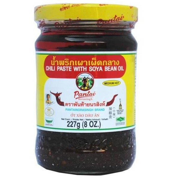 

Pantai Thailand Chili Paste with Soya Bean Oil Saus Bumbu Minyak Cabe JS