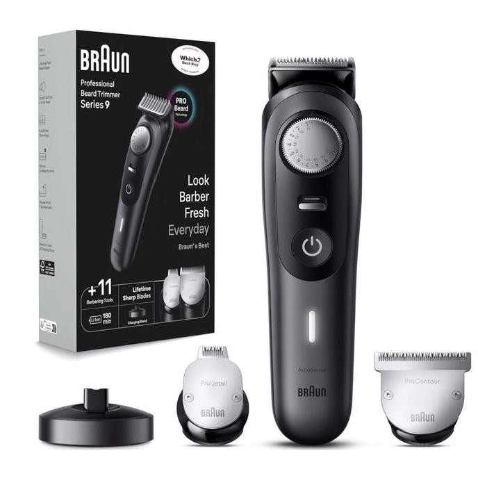 

Braun Pro 9 Beard Trimmer BT 9441 ProBlade ProWheel Shaver Braun ALAT CUKUR