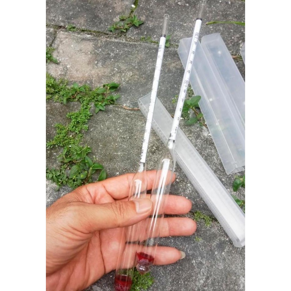 Terlaris Hydrometer Minyak Jarak Minyak Kayu Putih Minyak Nilam Minyak Kemiri Minyak Kenanga Ready S