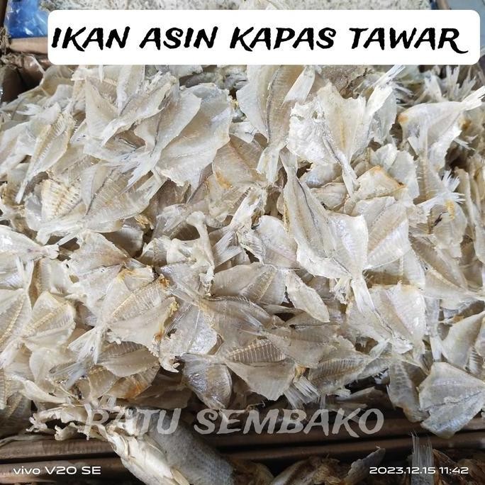 

IKAN ASIN KAPAS TAWAR 1 KG