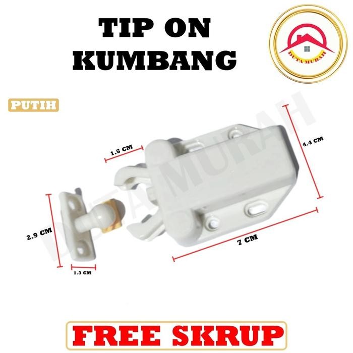 PUSH OPEN LATCH MINILATCH TIP ON KUMBANG PUSH TO OPEN MINI LATCH