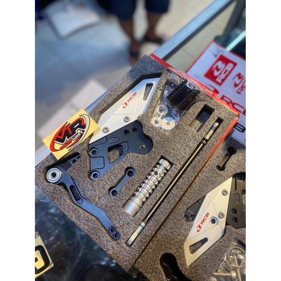 Footstep footrest rcb r15 v2 v3 mt15 xsr 155 vixion xabre racingboy