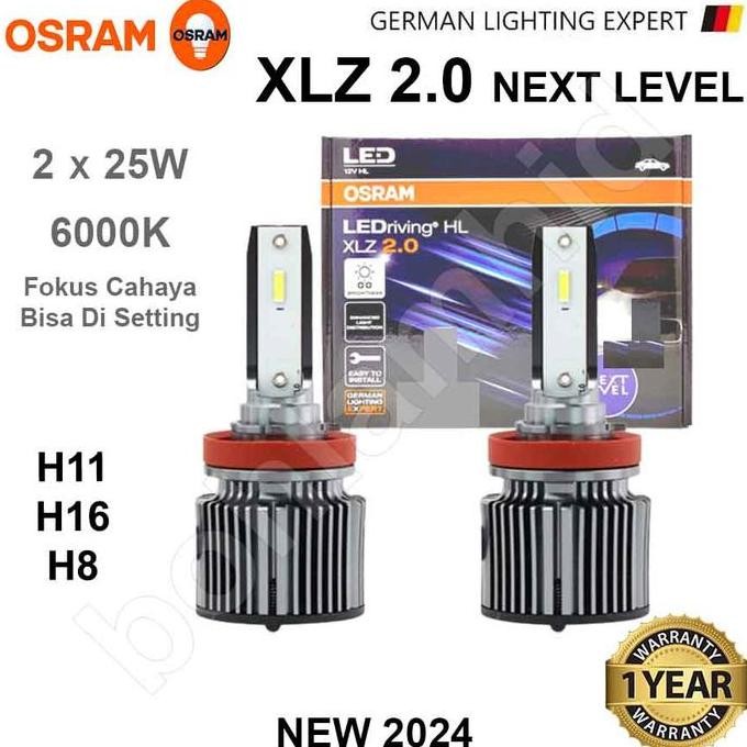Paket 3 Set LED Innova Reborn OSRAM XLZ 3.0 50W Lampu Dekat + Jauh + Foglamp
