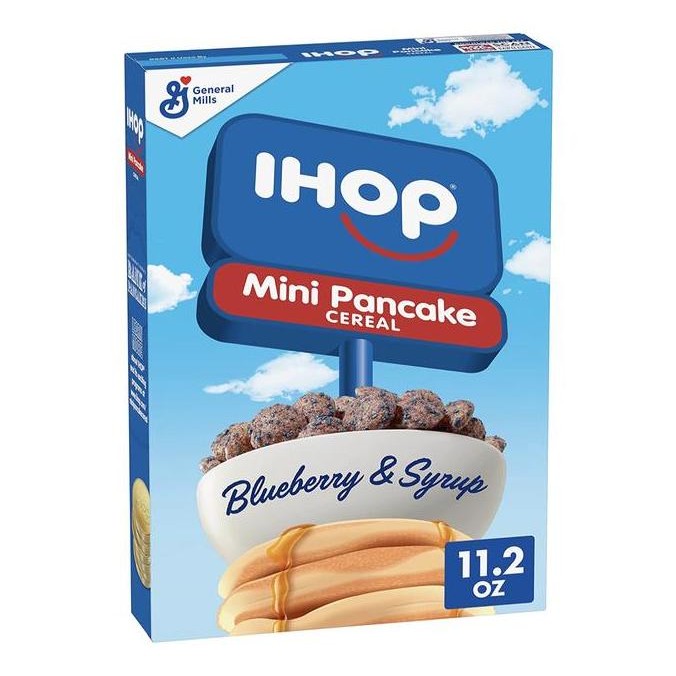 

General Mills IHOP Blueberry and Syrup Flavored Breakfast Cereal 318g
