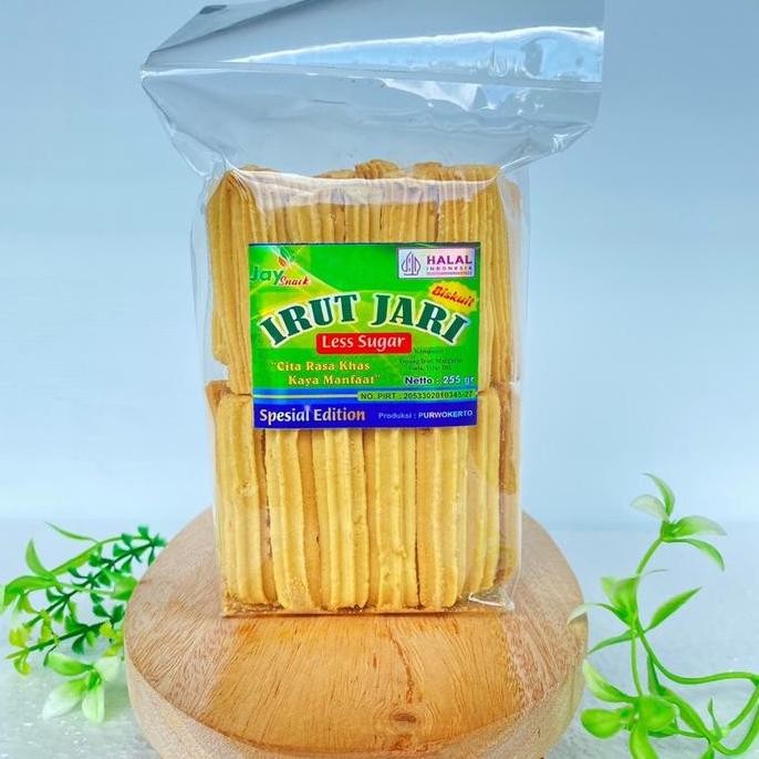 

Kue Irut Jari Lessugar 255Gr Pati Irut Obat Asam Lambung Alami - Cemilan Cookies Makanan Food Snack Murah Manis Biskuit Nanas Kering Jajanan Nastar