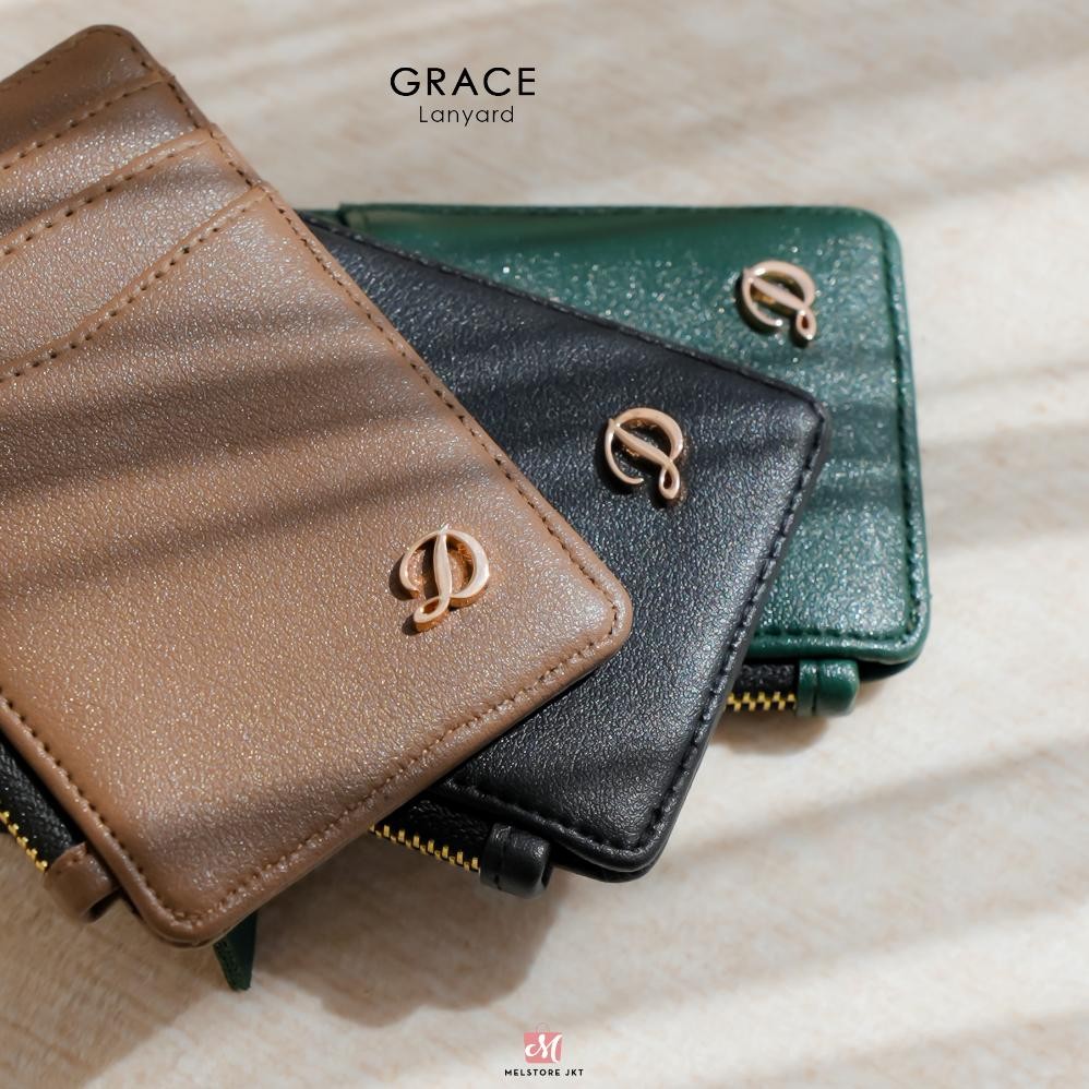 

Damelia Melstore JKT Grace Lanyard Wanita Kulit Sintetis Premium