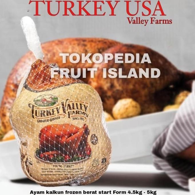 

Turkey Valley Usa Ayam Kalkun Halal Import Frozen