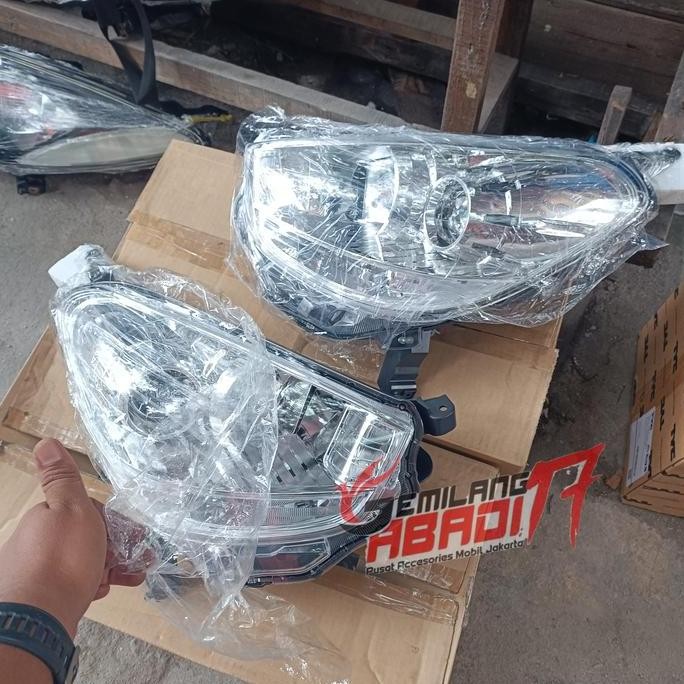 headlamp daihat sirion 2012 2013 2014 kondisi baru gresh satuan