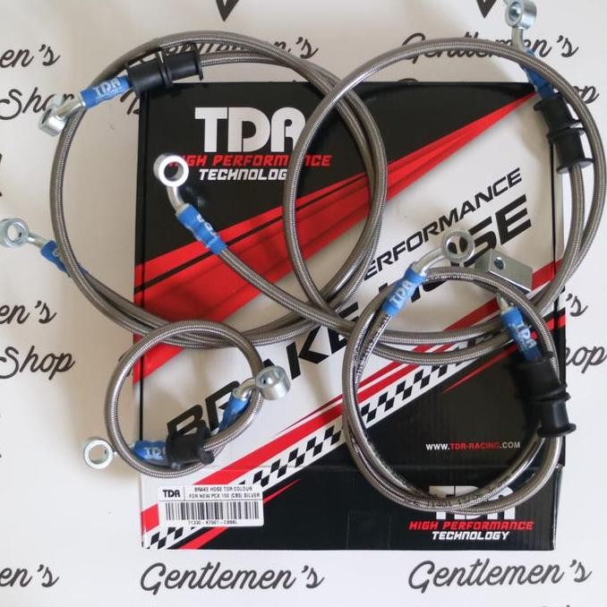 Selang Rem PCX 150 Lokal CBS TDR RACING Depan Belakang