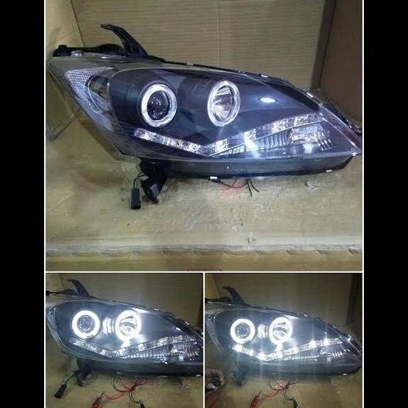 SK3400-HDFR Headlamp Honda Freed 07-14 Projector LED Angel Eyes Crys