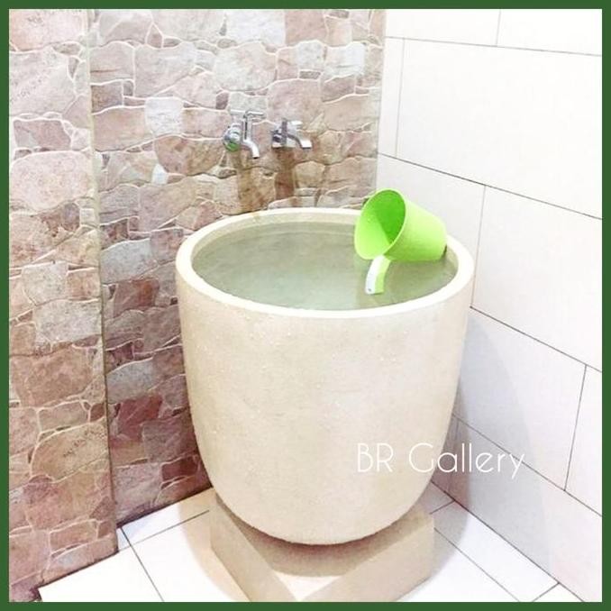 Bak Mandi Teraso Gentong Besar