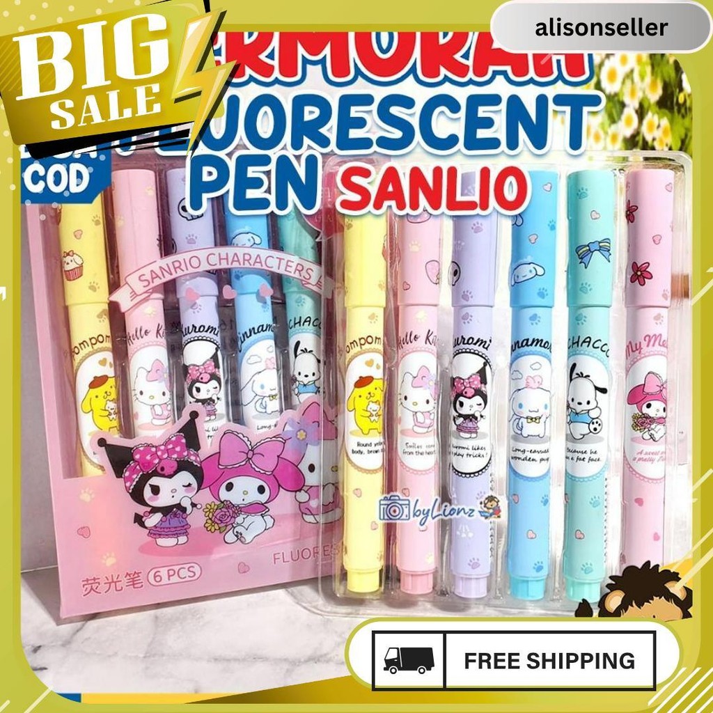 

Fluorescent Pen Stabilo Sanlio Series Meledak