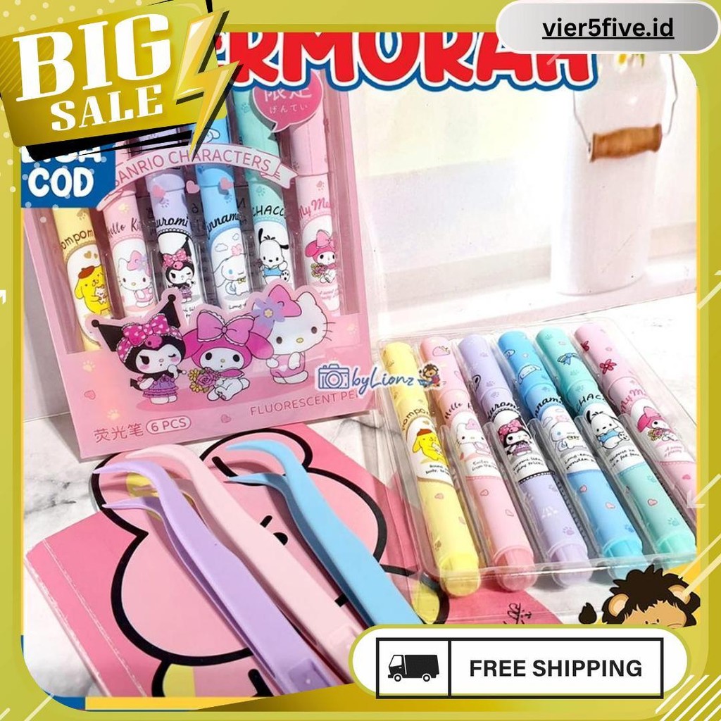 

Fluorescent Pen Stabilo Sanlio Series Termurah