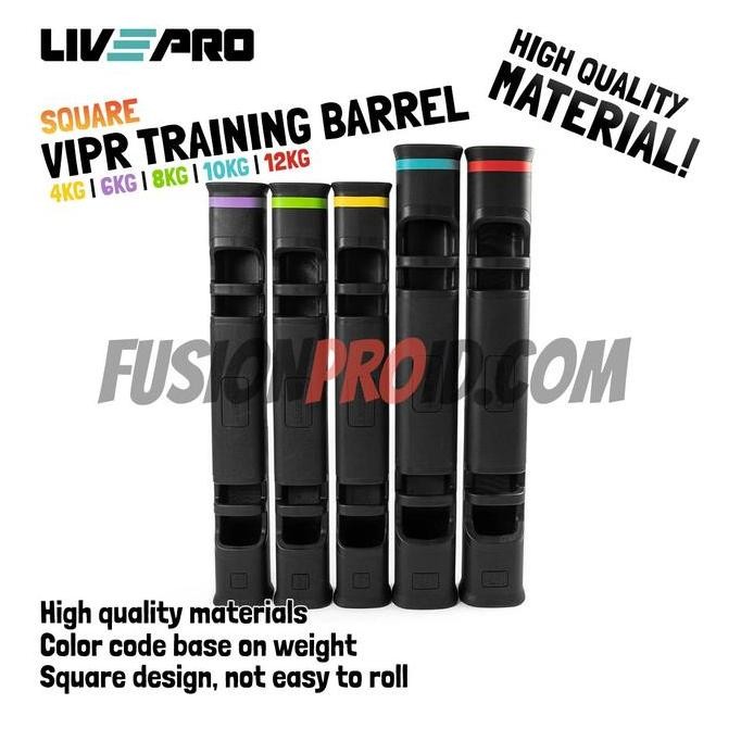 Livepro Vipr Square Fitness Trainer Tpr Training Barrel Power Barbell Viper Import
